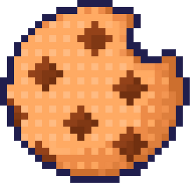 Cookie pixel illustration